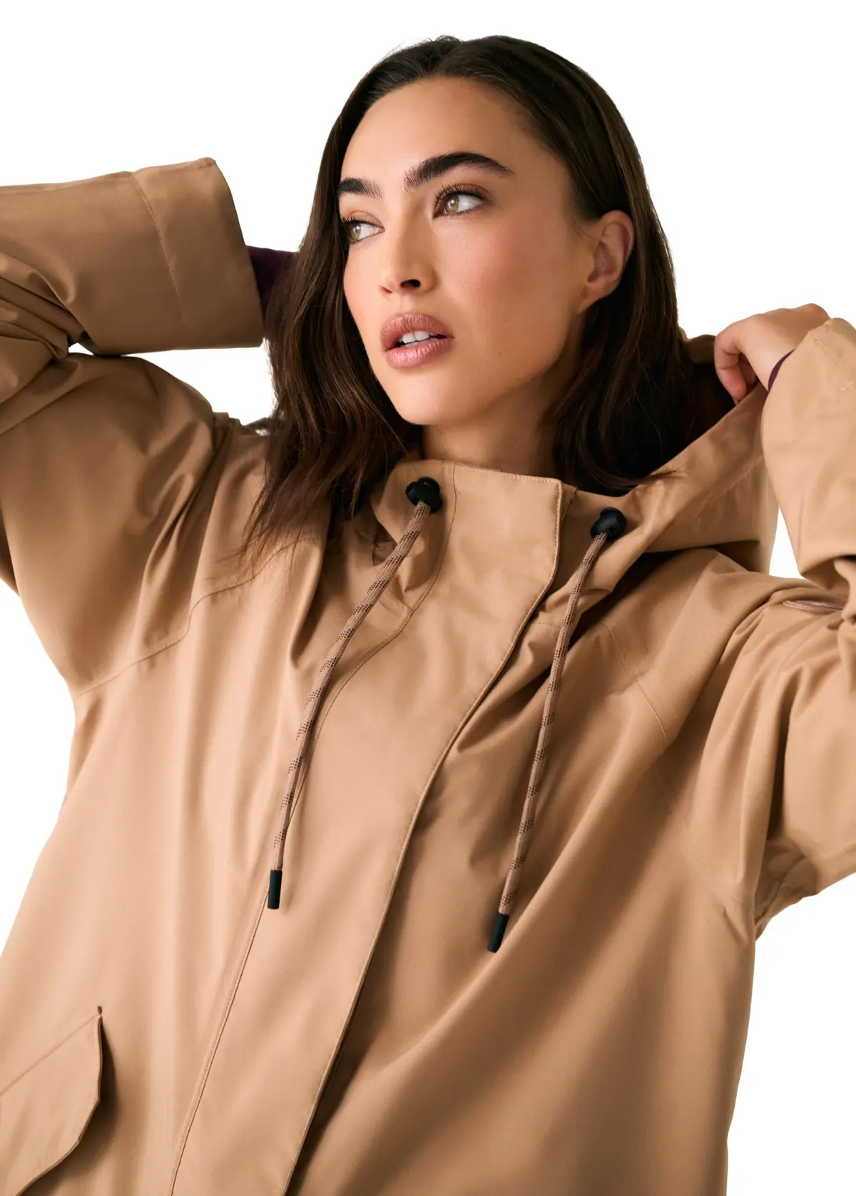 Women's Lachine Oversized Rain Jacket 2