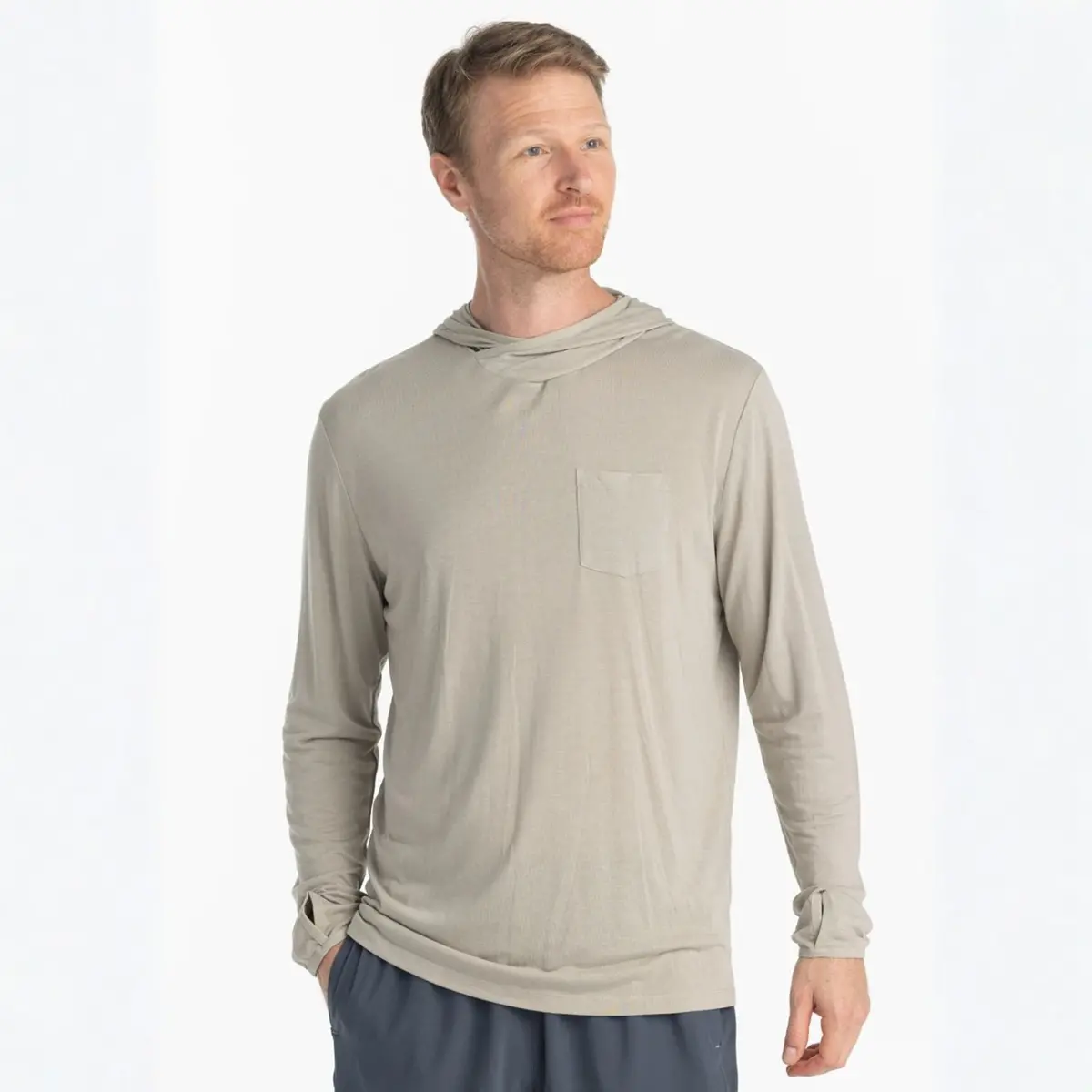 Men`S Bamboo Lightweight Hoodie 1