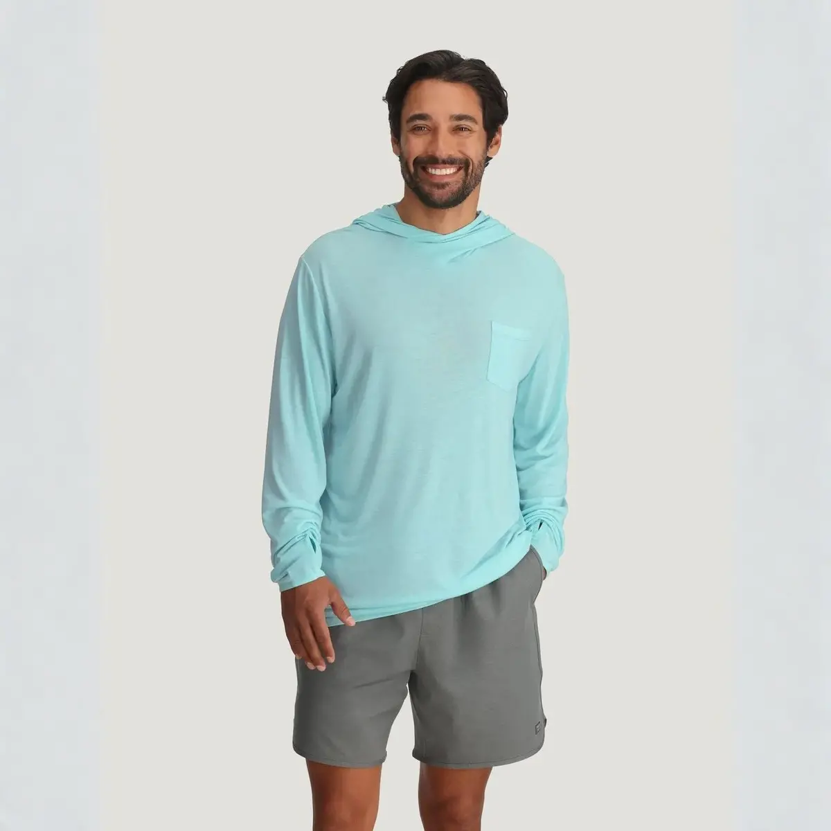 Men`S Bamboo Lightweight Hoodie 1