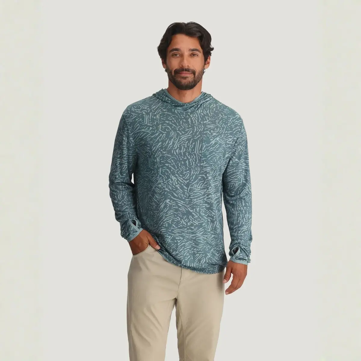 Men`S Bamboo Lightweight Hoodie 1
