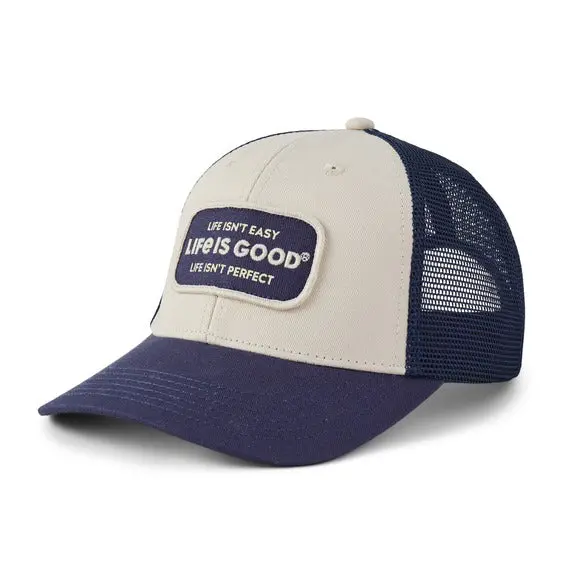 Life Isn't Perfect Patch Trucker Hat 1