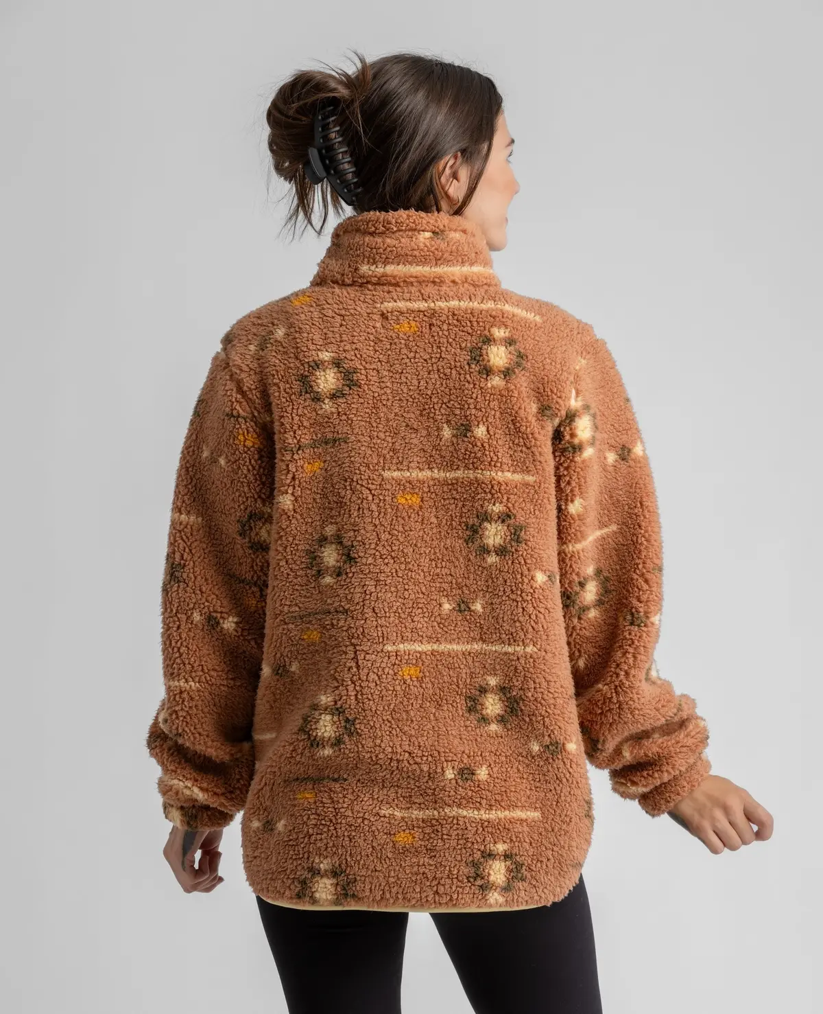 Women's Ainsley Plush Sherpa Pullover 2