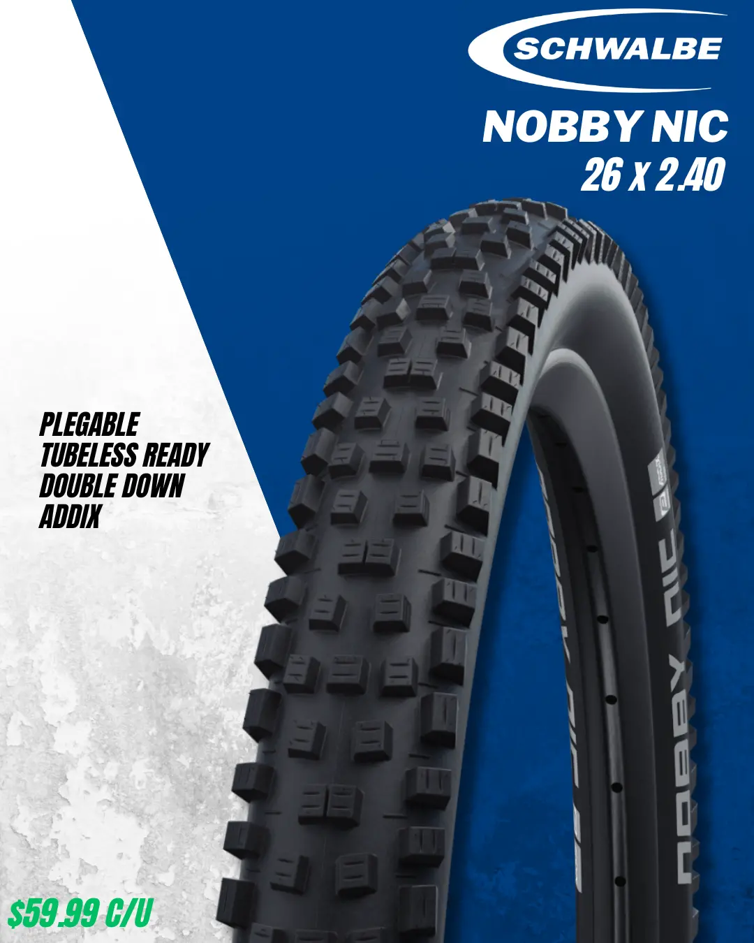 Llantas Schwalbe Nobby Nic 26X2.40 Dd Tbr 1