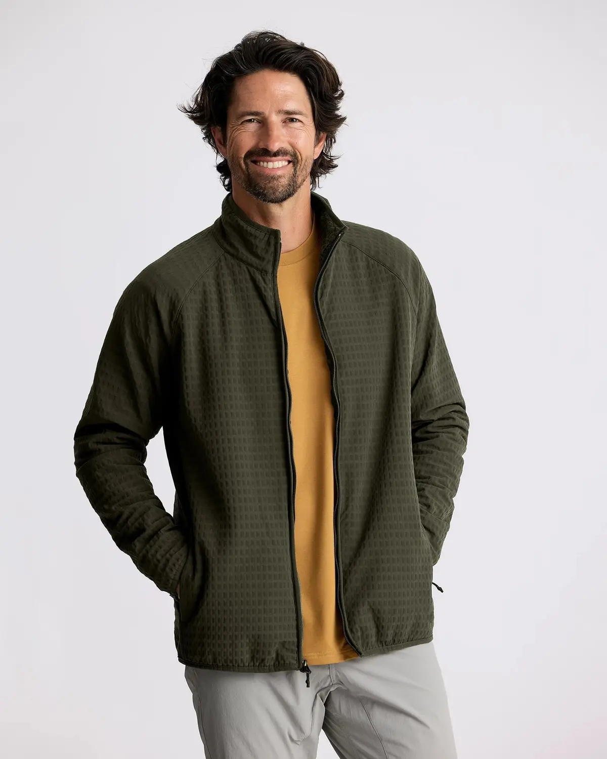 Men's Gridback Fleece Jacket 1