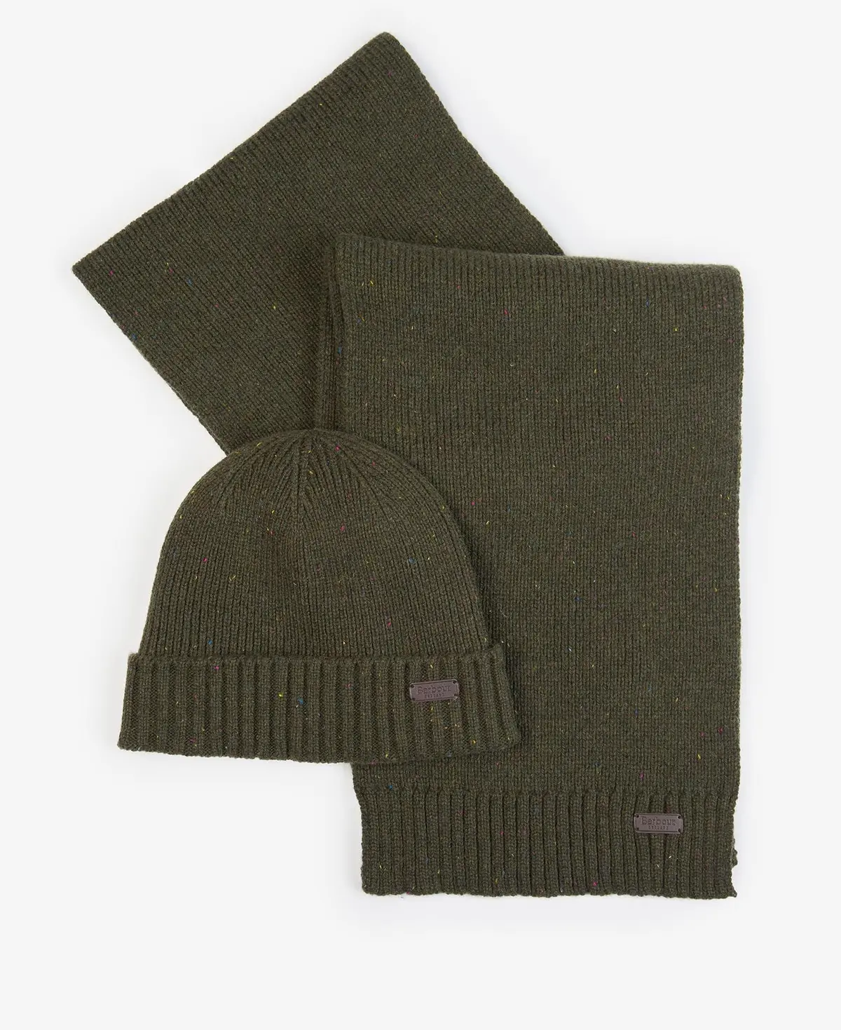 Men's Carlton Fleck Beanie And Scarf Set 1