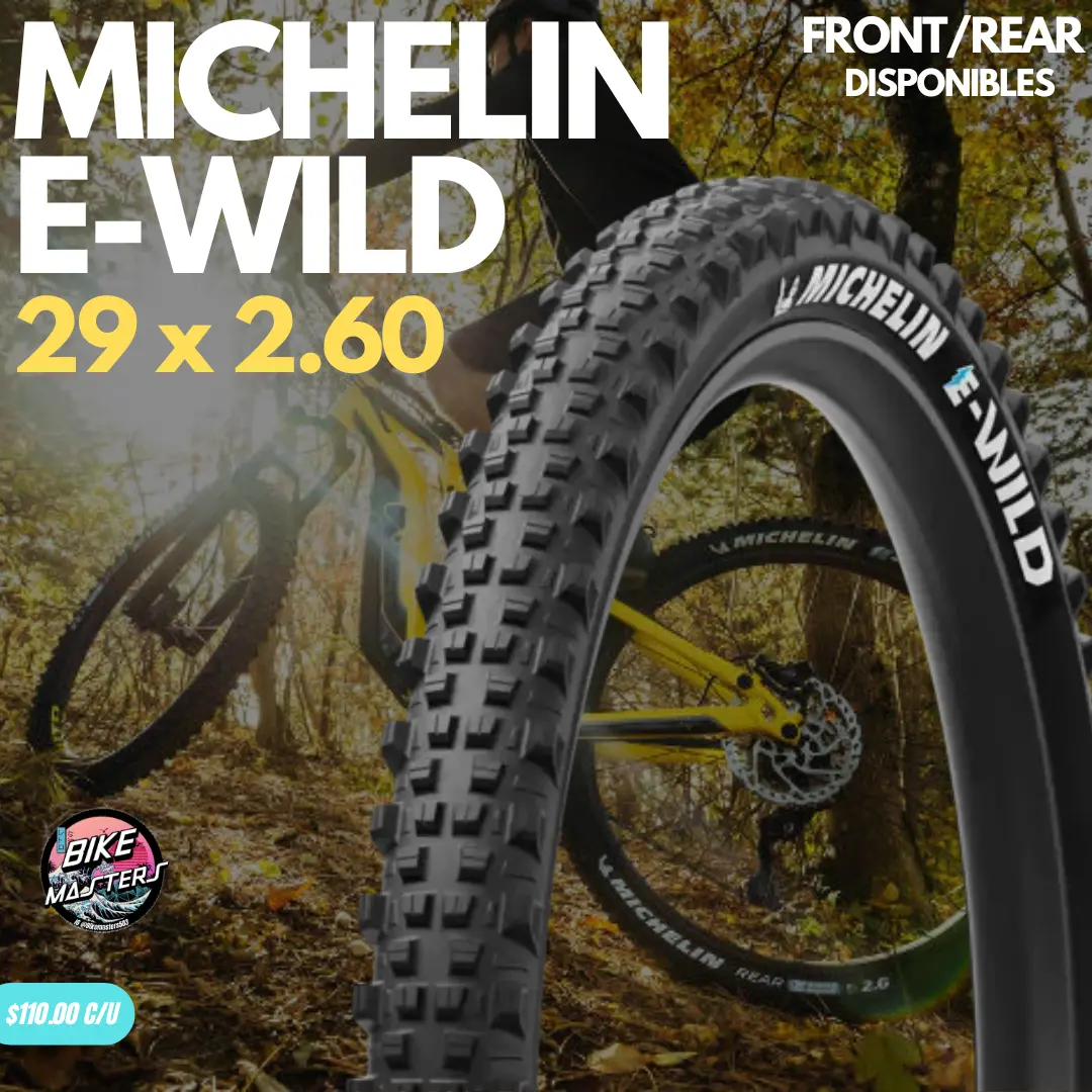 Llantas Michelin E-Wild 29X2.60 Front Competition Line 1