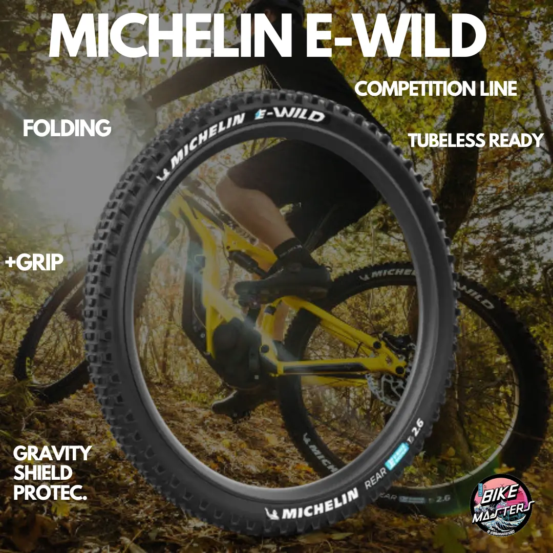 Llantas Michelin E-Wild 29X2.60 Front Competition Line 2