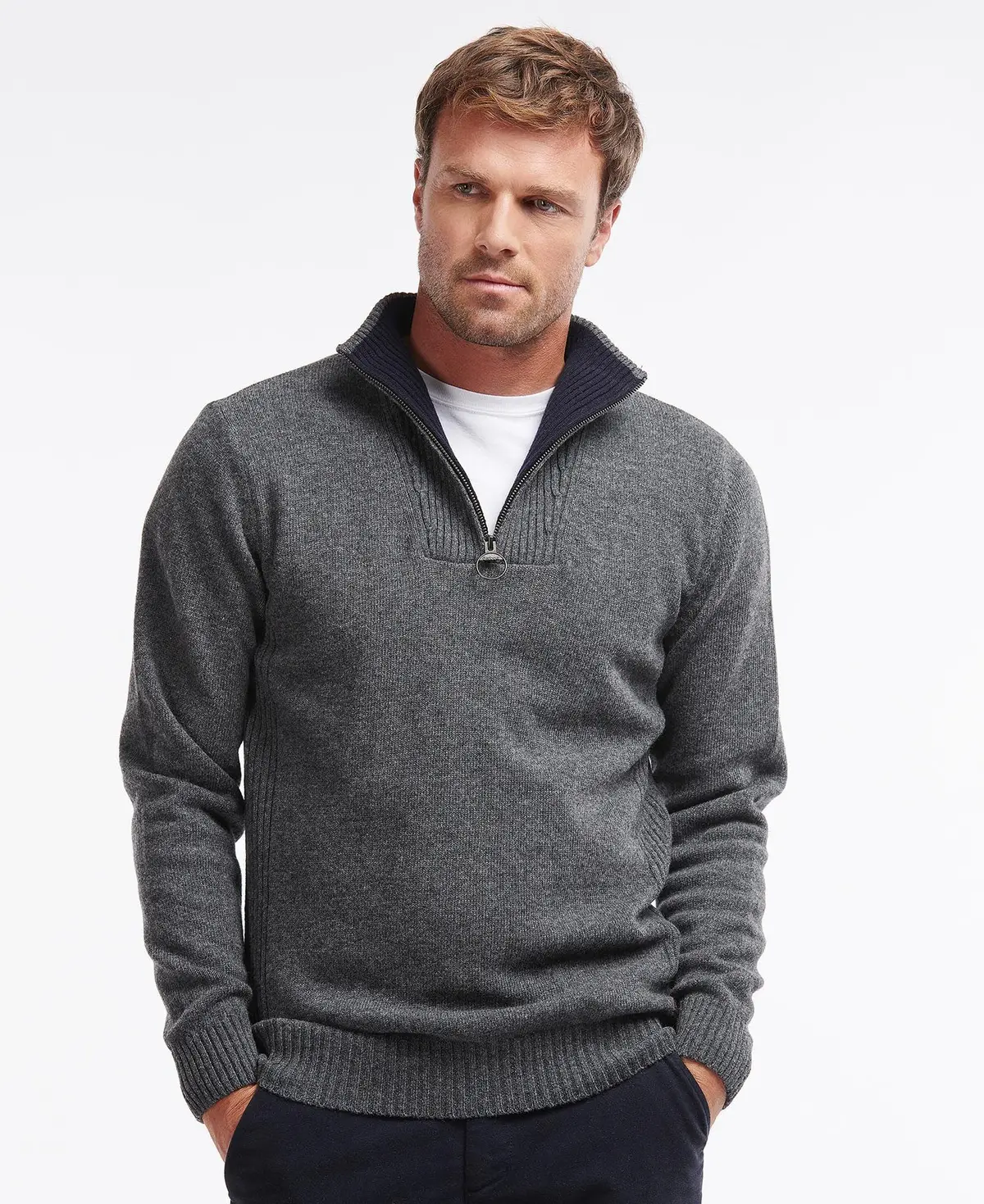 Men's Nelson Essential Half Zip Jumper 1