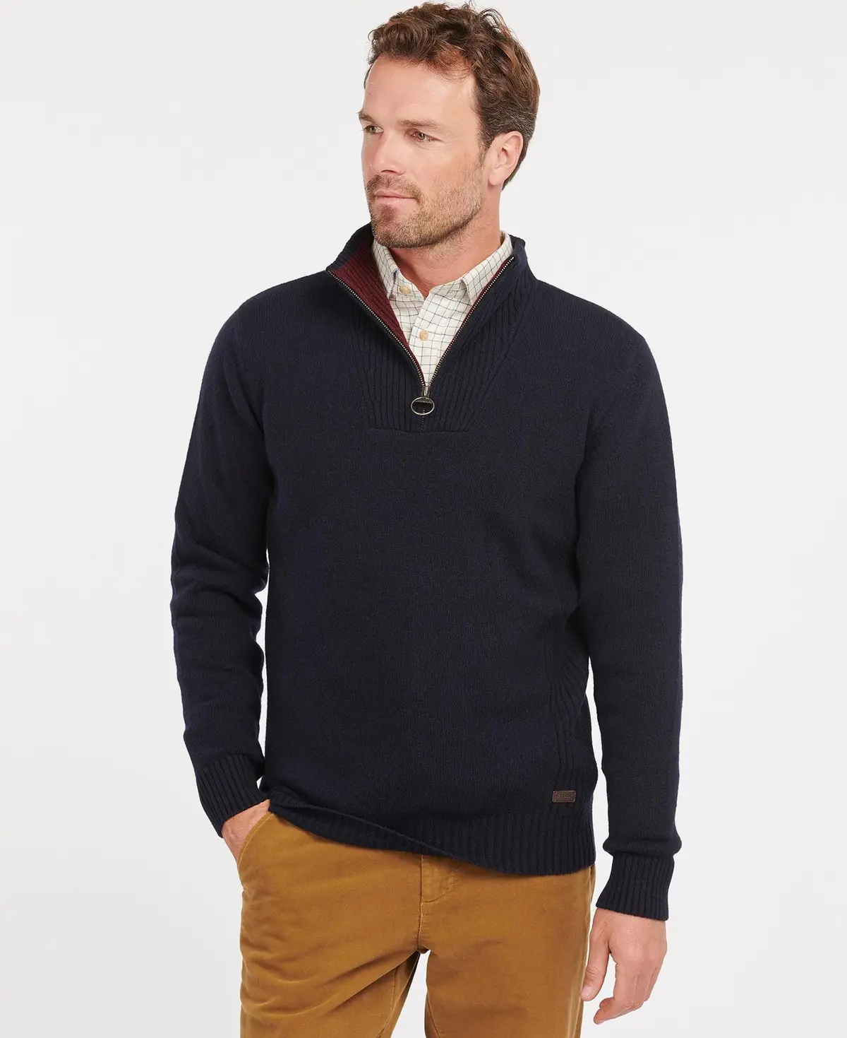 Men's Nelson Essential Half Zip Jumper 1