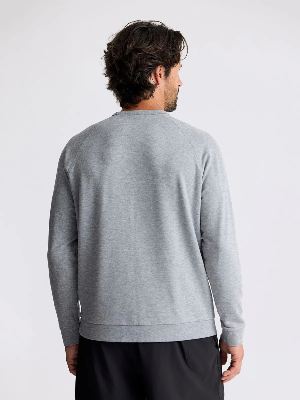 Men's Bamboo Lightweight Fleece Crew 2