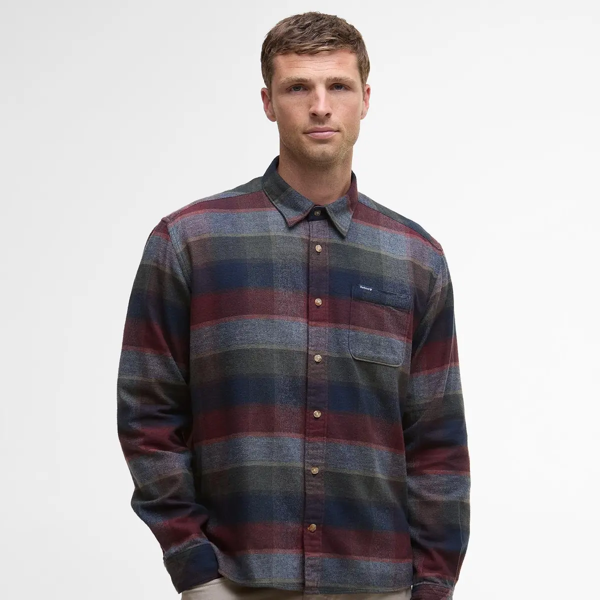 Men's Copswell Relaxed Checked Shirt 1