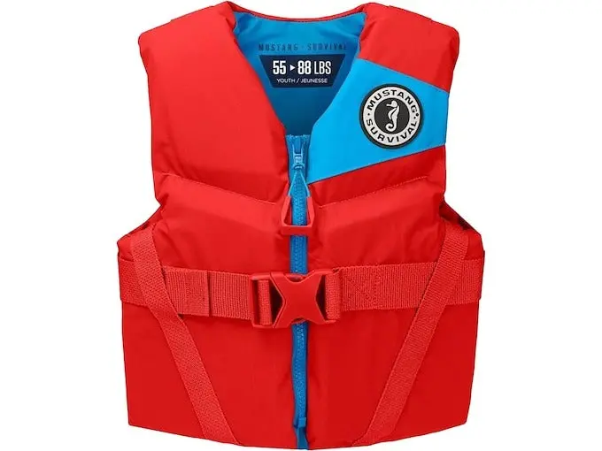 Youth Rev Foam Vest - 55-88Lbs 1