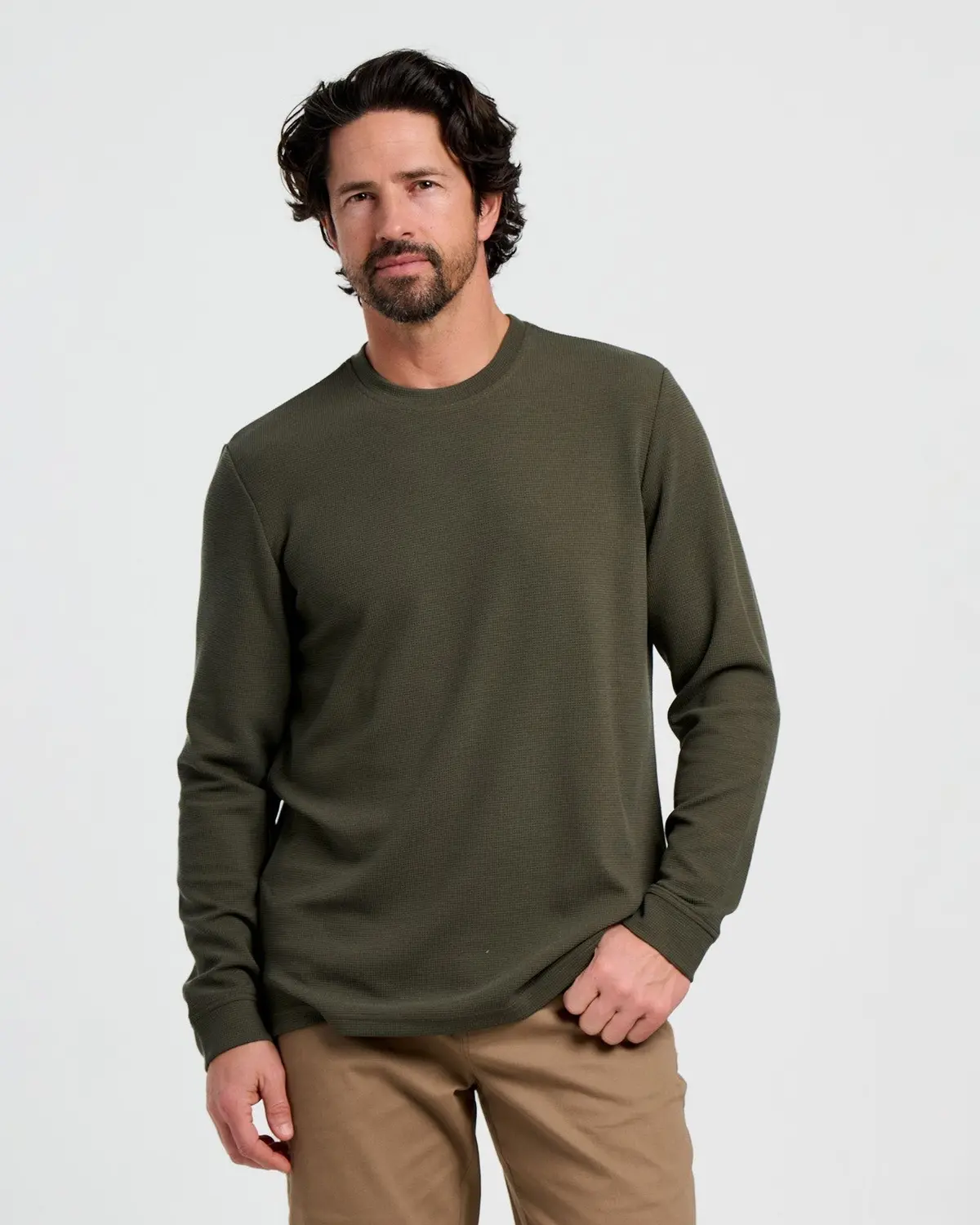 Men's Waffle Crew 1