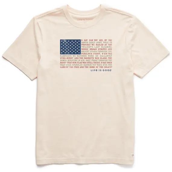 Men's Anthem Flag Short Sleeve Tee 1