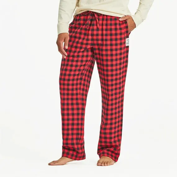 Men's Buffalo Check Pattern Classic Sleep Pant 1