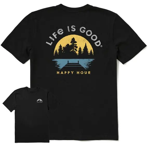 Men's Dockside Happy Hour Short Sleeve Crusher Shirt 1