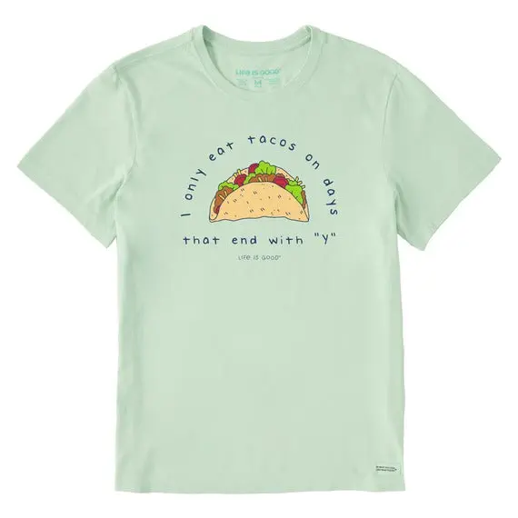 Men's Eat Taco's On Days That End With Y Shirt 1