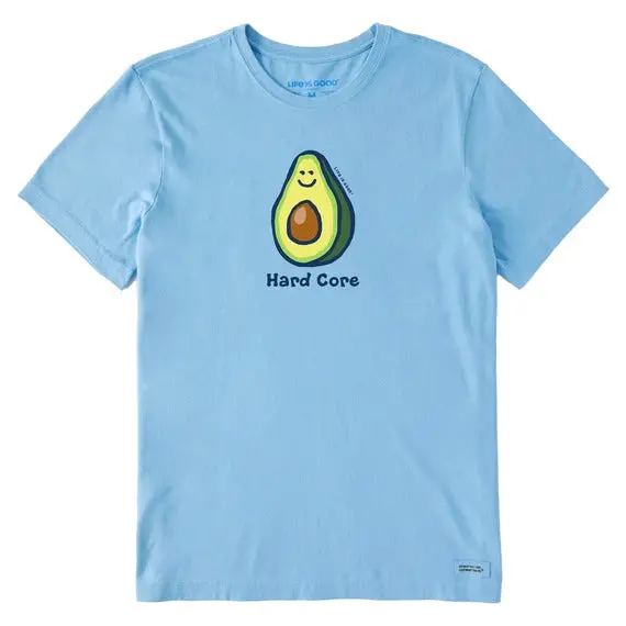 Men's Hard Core Avocado Short Sleeve Crusher Shirt 1
