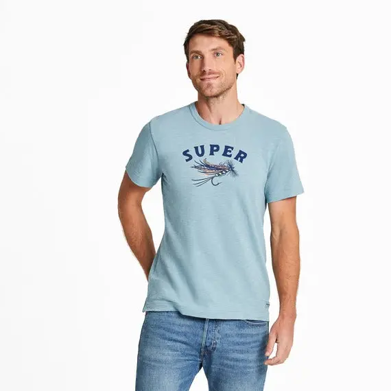 Men's Super Fly Slub Slim Fit Tee Shirt 1