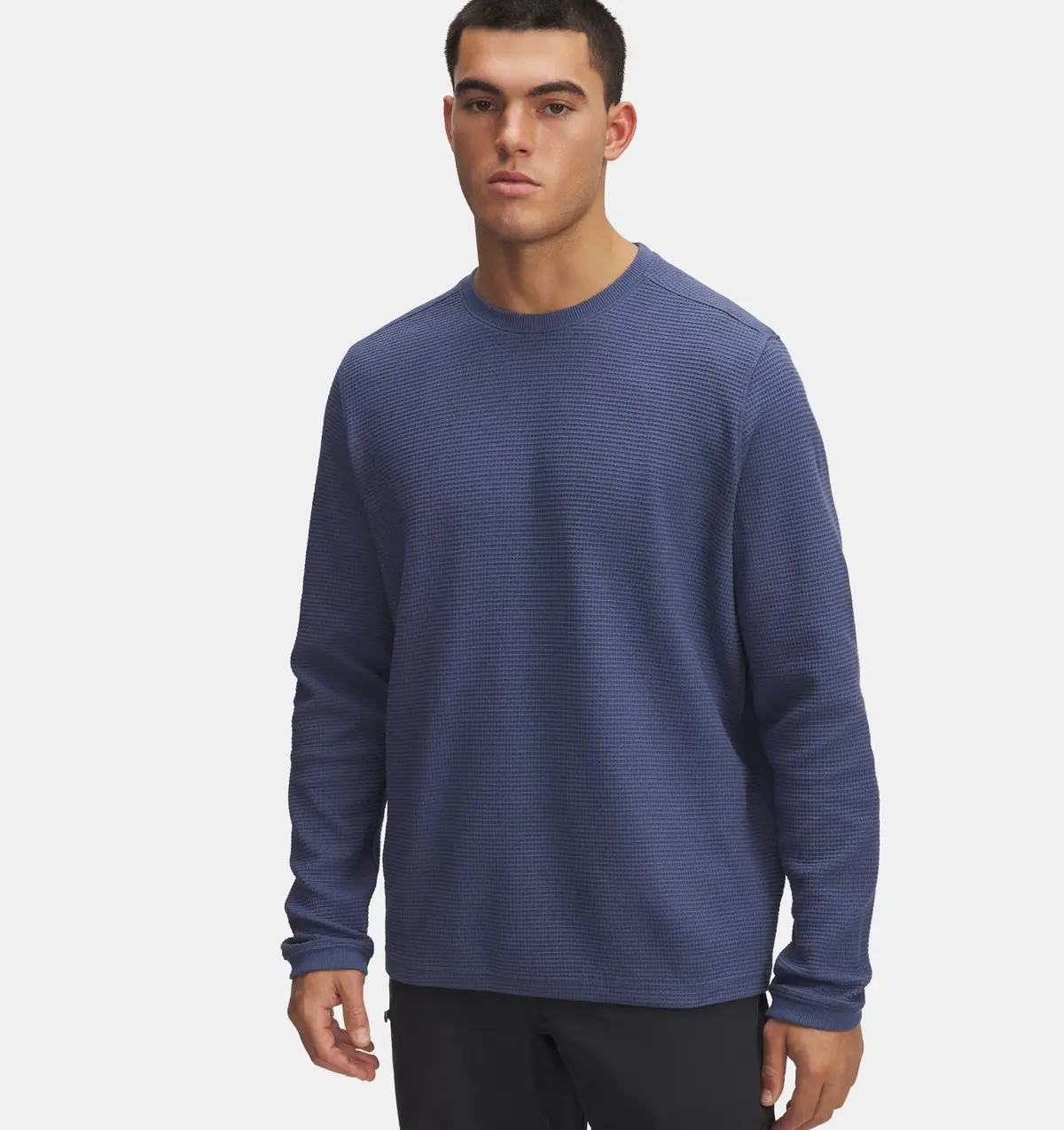 Men's Ua Expanse Waffle Crew 1