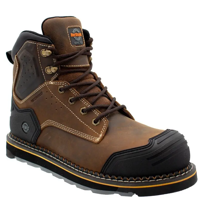 Men's Akron 6" Nano Toe Waterproof Work Boot 1