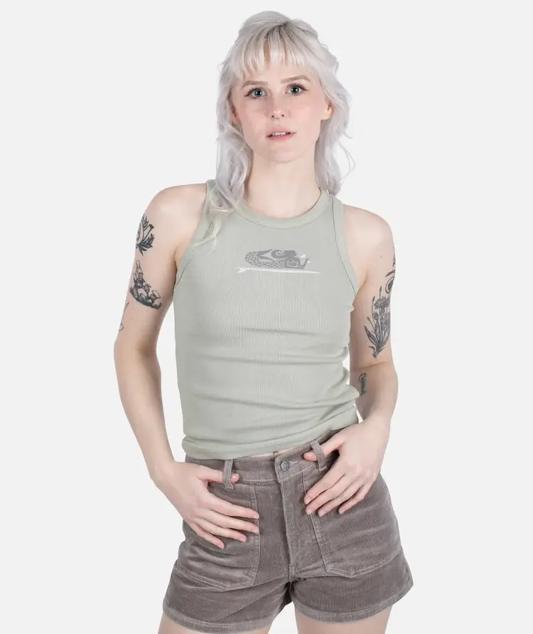 Women's Mertini Microrib Tank 1
