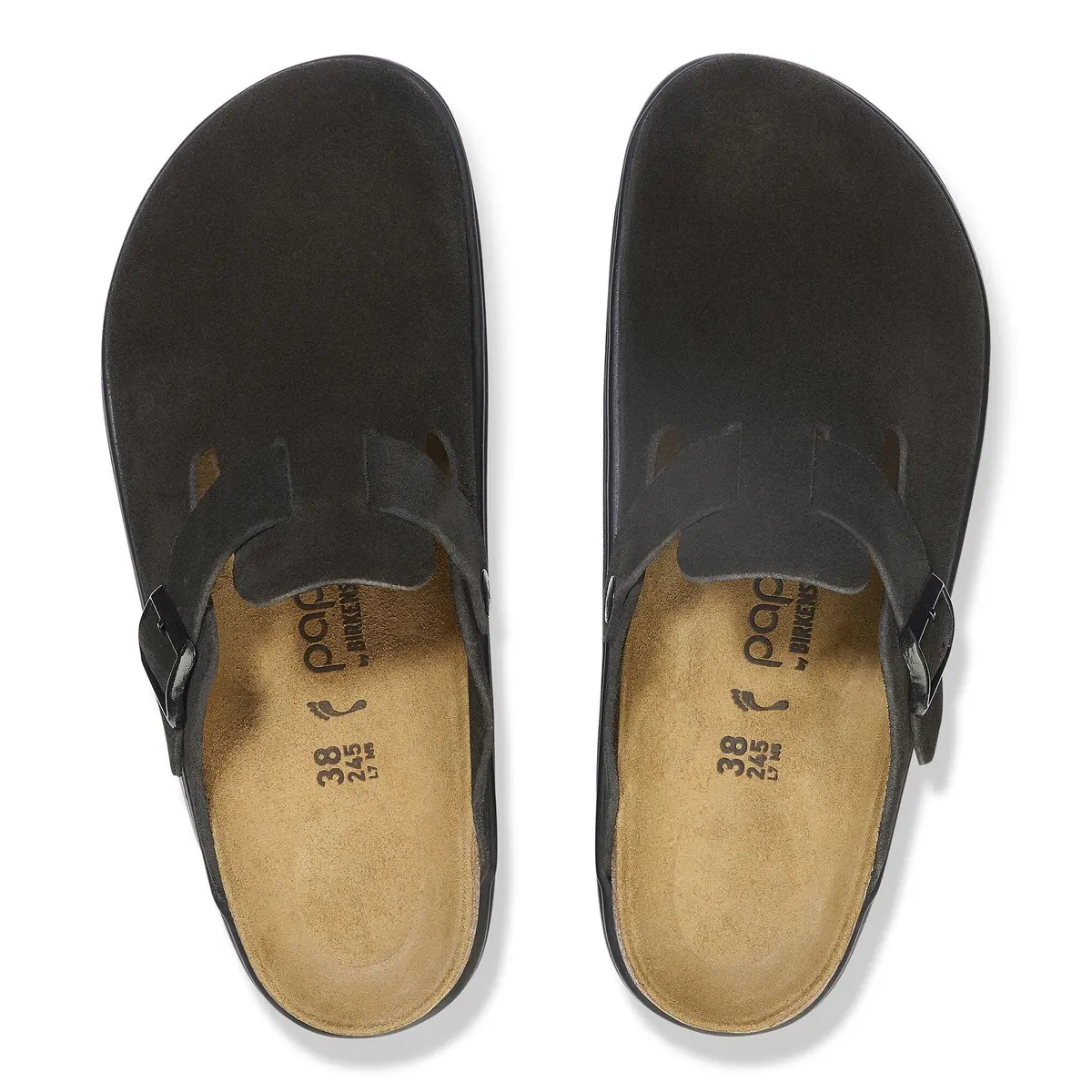 Women's Boston Chunky Suede Clog 3
