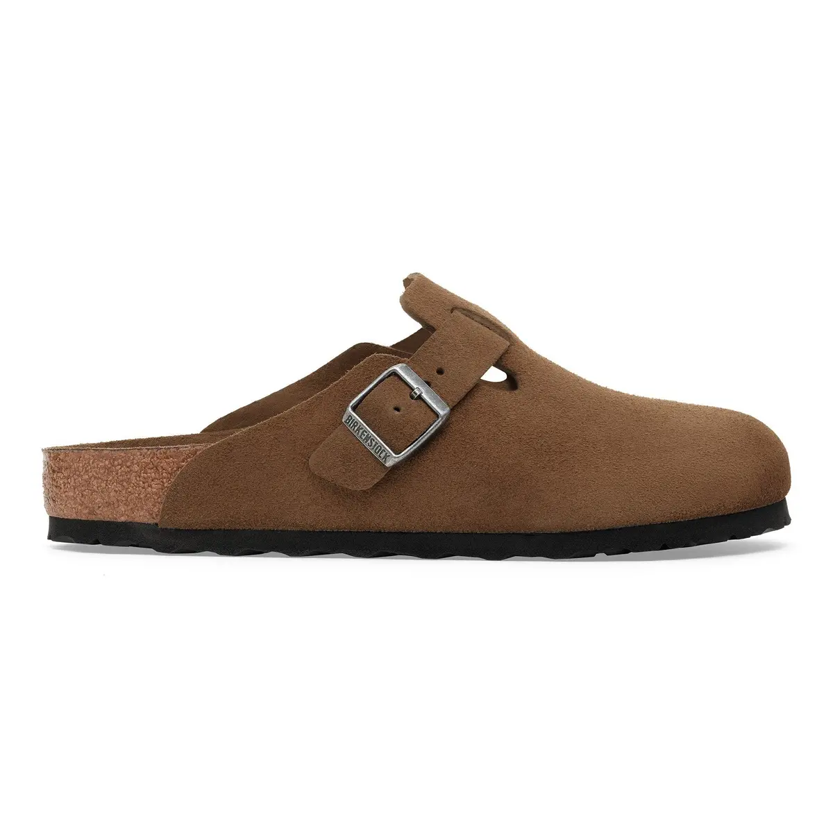 Women's Boston Soft Footbed Suede Leather Clog 4