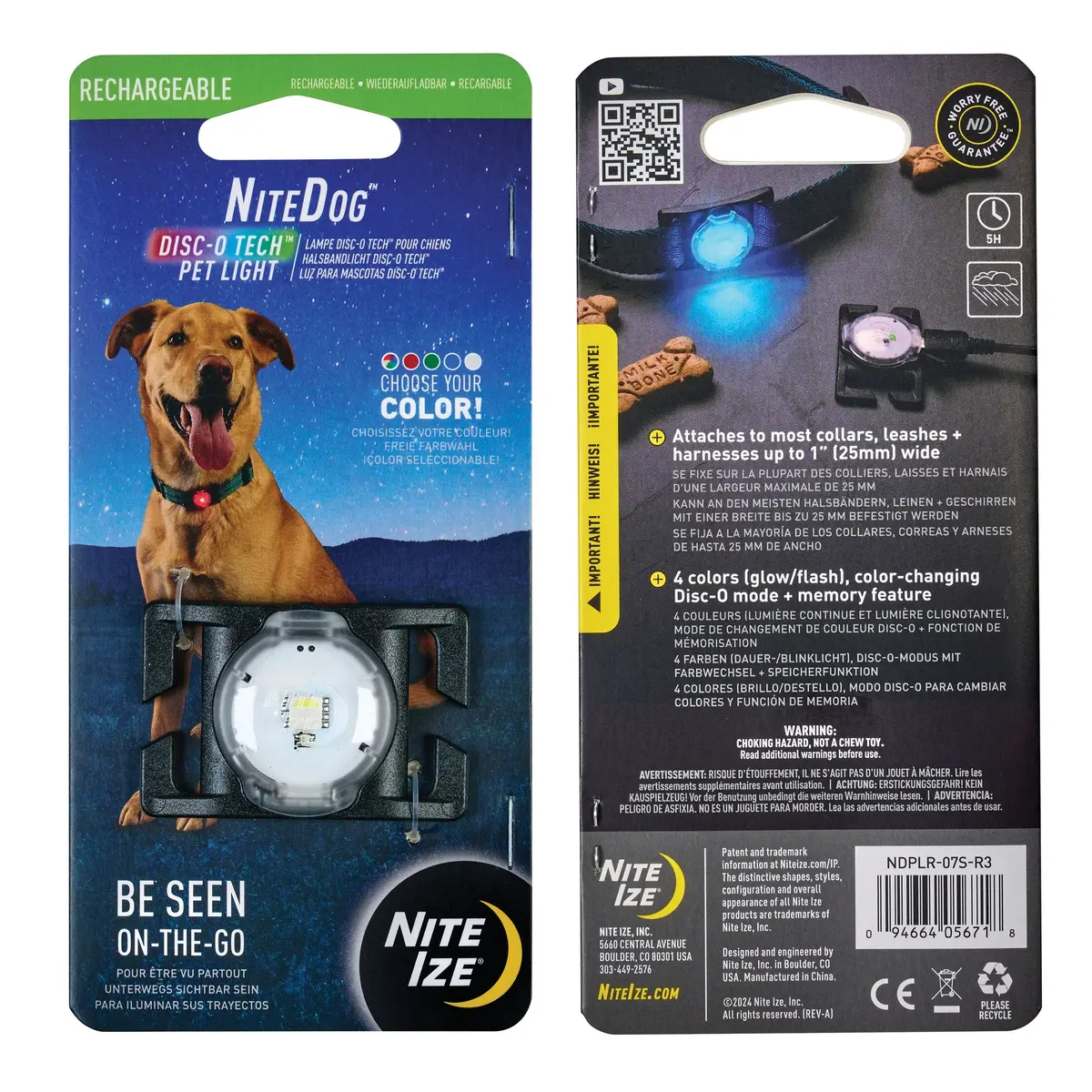 Nitedog Rechargeable Pet Light 1