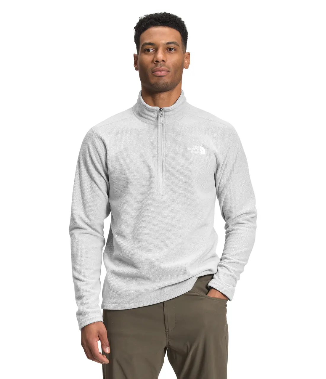 Men's Textured Cap Rock Quarter Zip Pullover 1