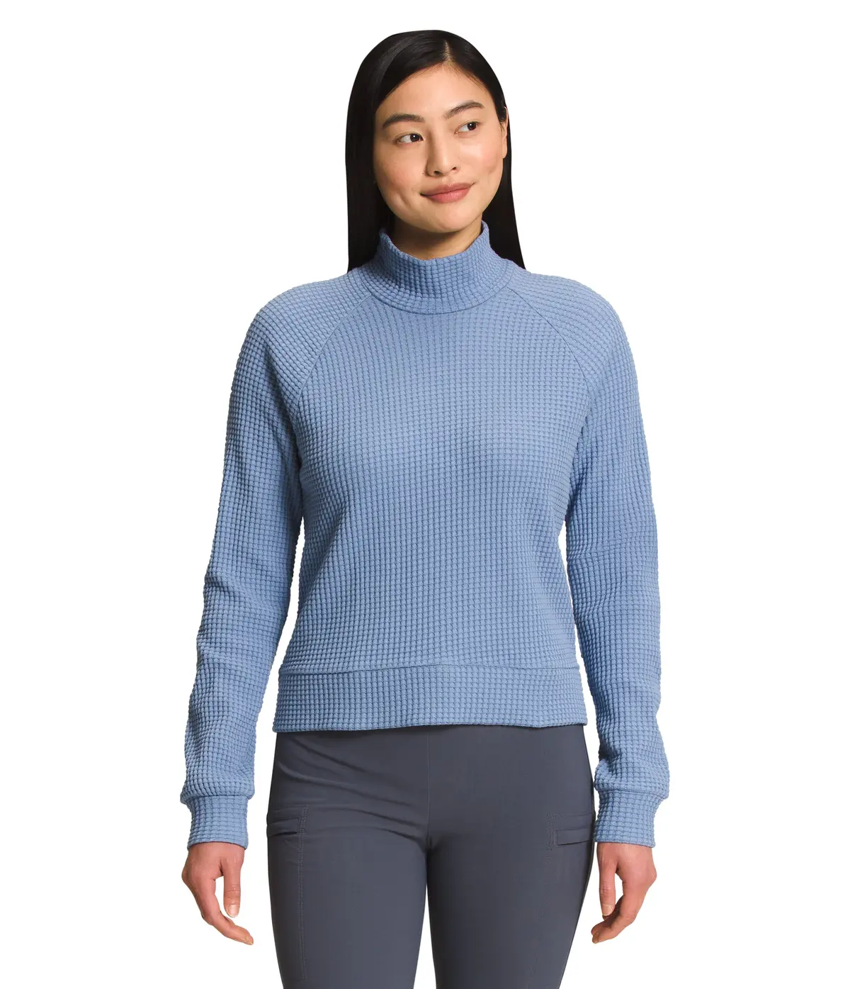 Women's Long-Sleeve Mock Neck Chabot 1