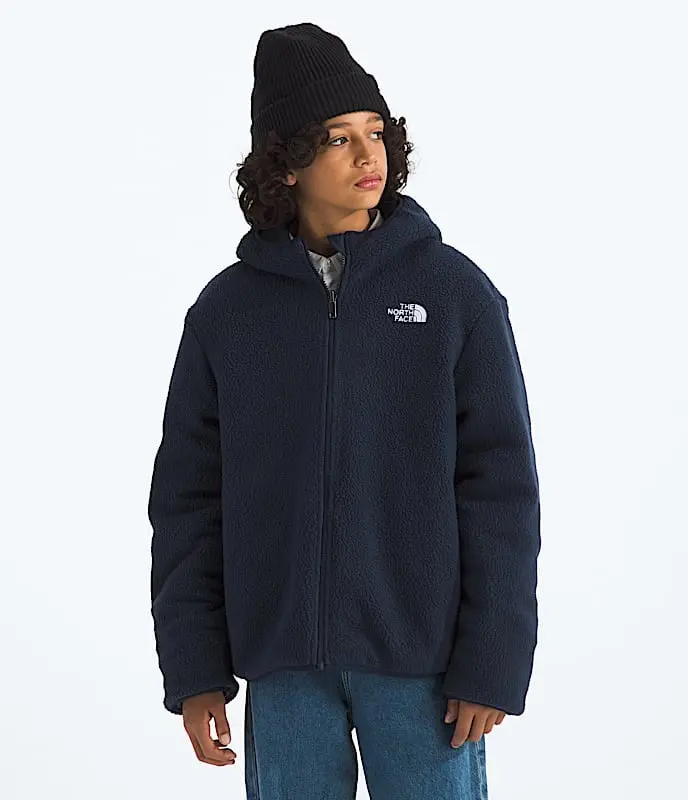 Boy's Reversible Shasta Full Zip Hooded Jacket 3