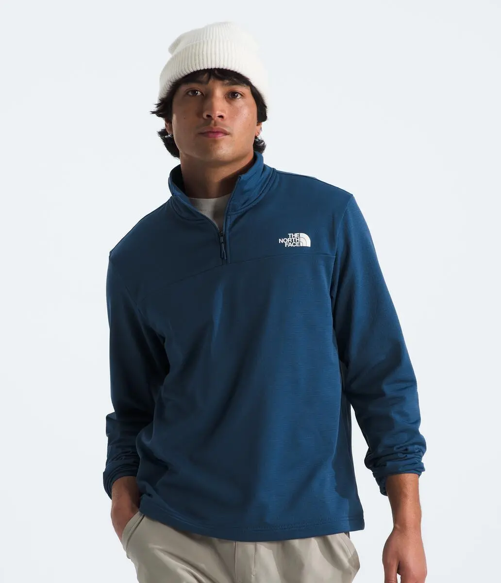 Men's Cedar Trail Grid Fleece 1/4 Zip Jacket 2