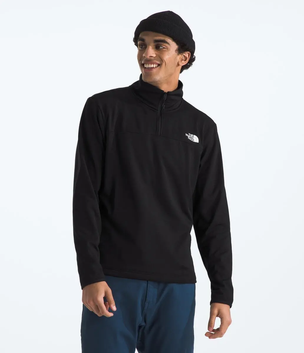 Men's Cedar Trail Grid Fleece 1/4 Zip Jacket 2