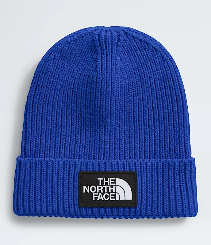 Kids` Tnf Logo Box Cuffed Beanie 1