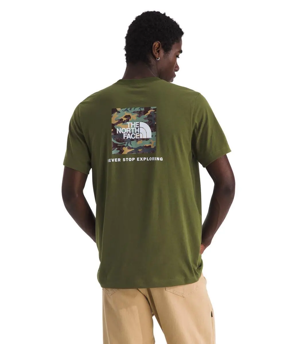 Men's Evolution Box Camo Fill Short Sleeve Graphic Tee 1
