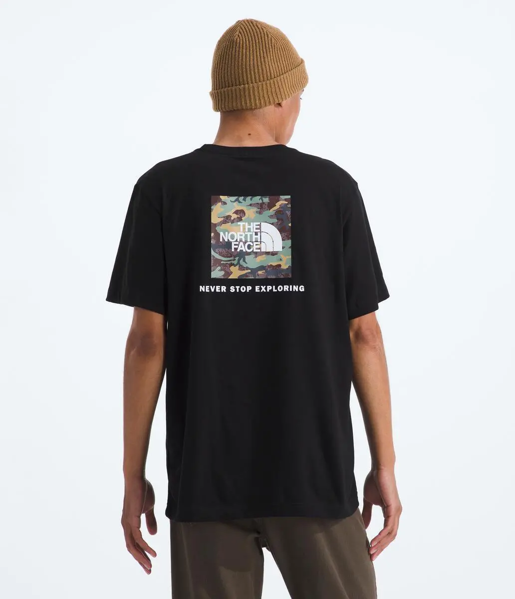 Men's Evolution Box Camo Fill Short Sleeve Graphic Tee 1