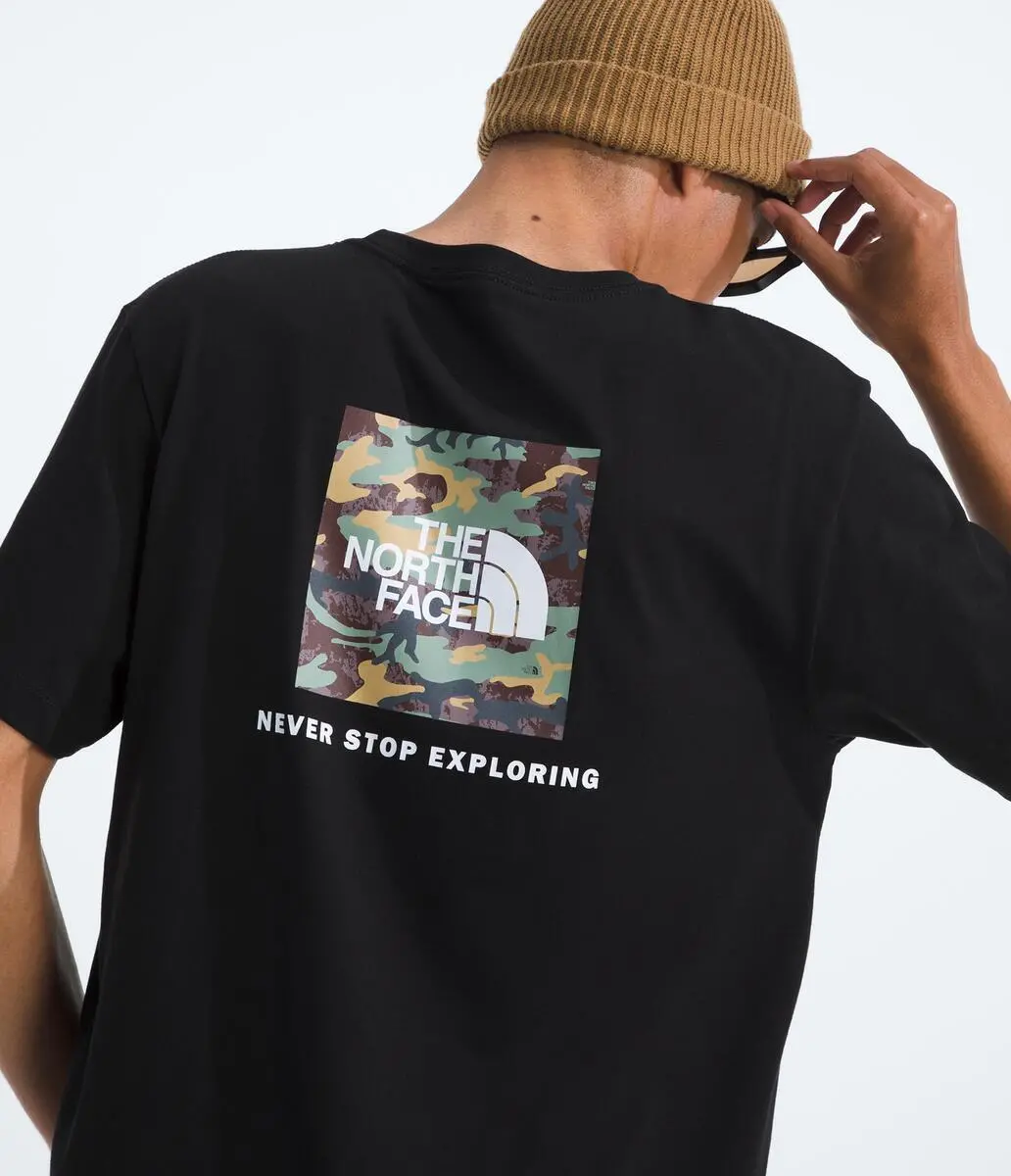 Men's Evolution Box Camo Fill Short Sleeve Graphic Tee 2