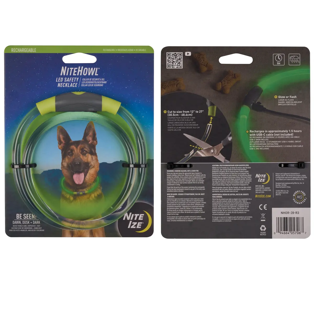 Nitehowl Rechargeable Led Safety Necklace 1