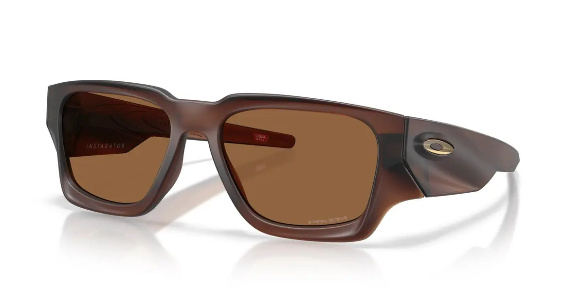 Instagator Prizm Bronze Lens With Matte Rootbeer Frame 1