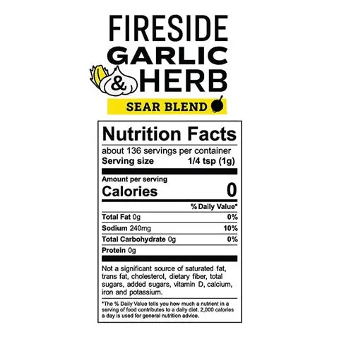 Fireside Garlic & Herb Sear Blend 2