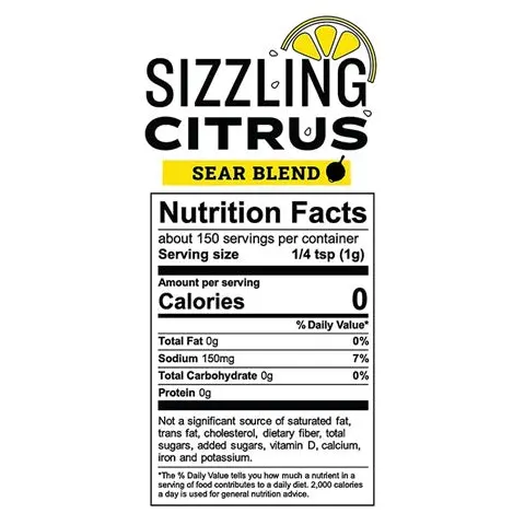 Sizzling Citrus Sear Blend 2
