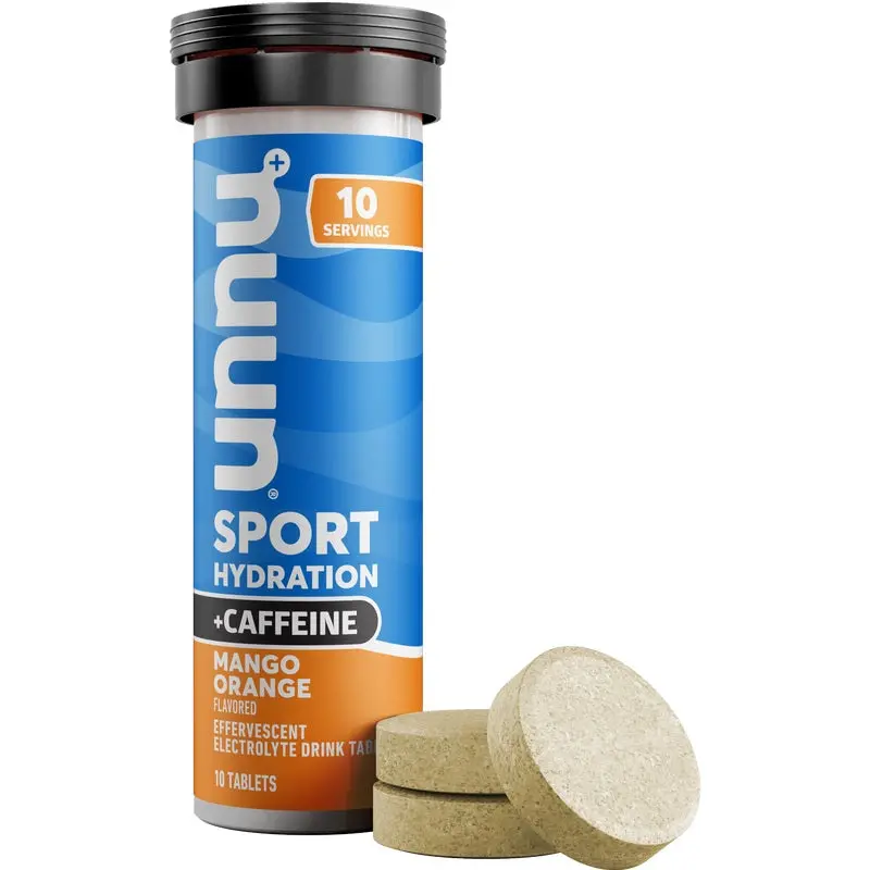 Mango Orange Sport + Caffeine Hydration Tablets 1