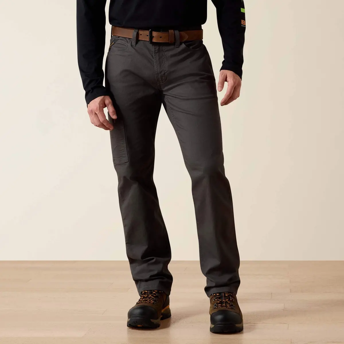 Men's Rebar M4 Low Rise Durastretch Made Tough Stackable Straight Leg Pant 1