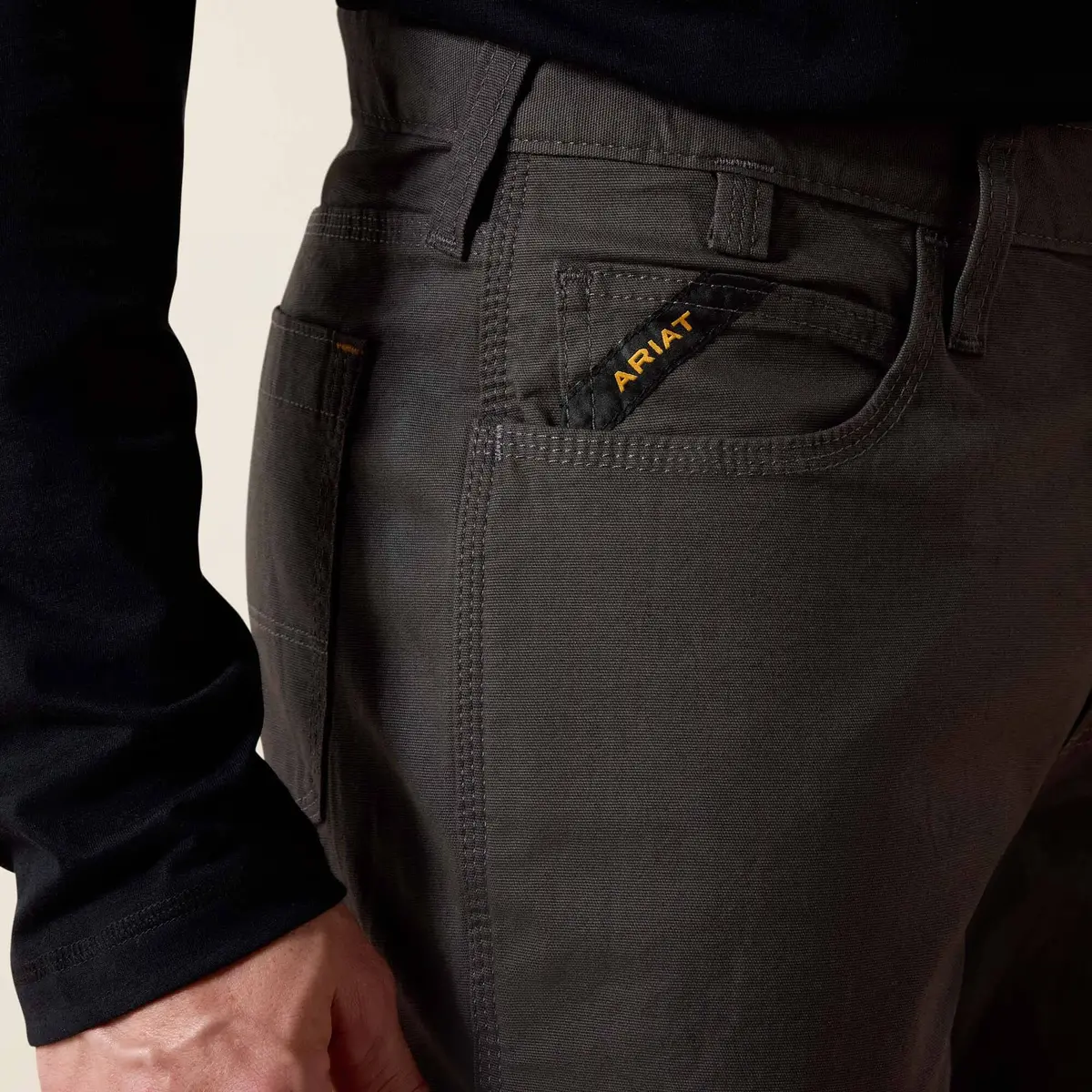 Men's Rebar M4 Low Rise Durastretch Made Tough Stackable Straight Leg Pant 5