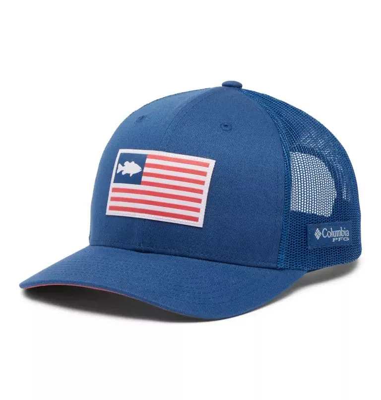 Pfg Patch Mesh Snap Back Hat - High Crown 1