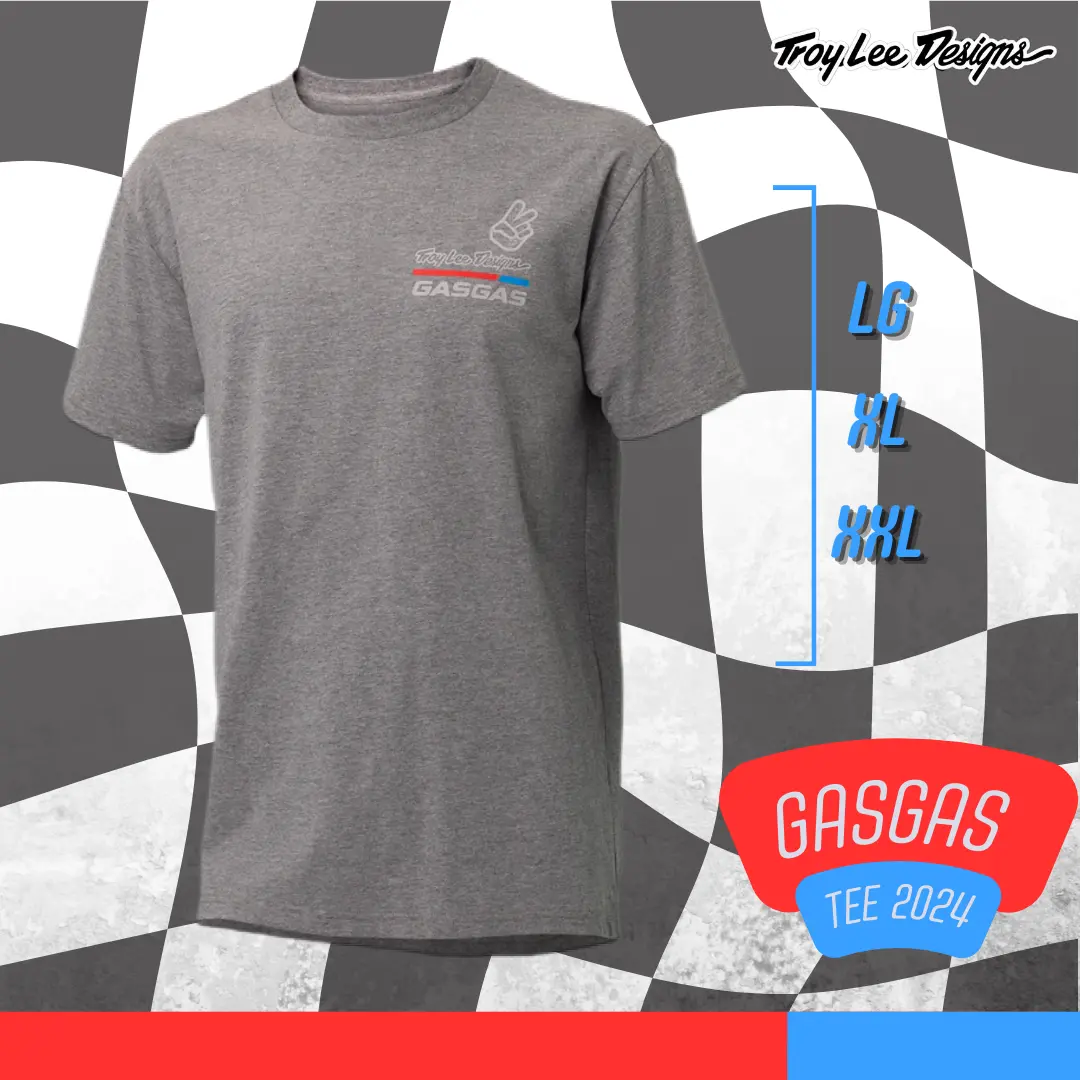 Camisetas Troy Lee Designs Gasgas Team Heather 2024 1