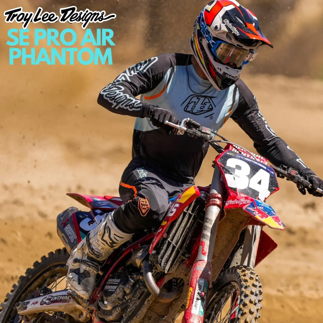 Trajes Troy Lee Designs Se Pro Air Phantom Pinned Aqua 1