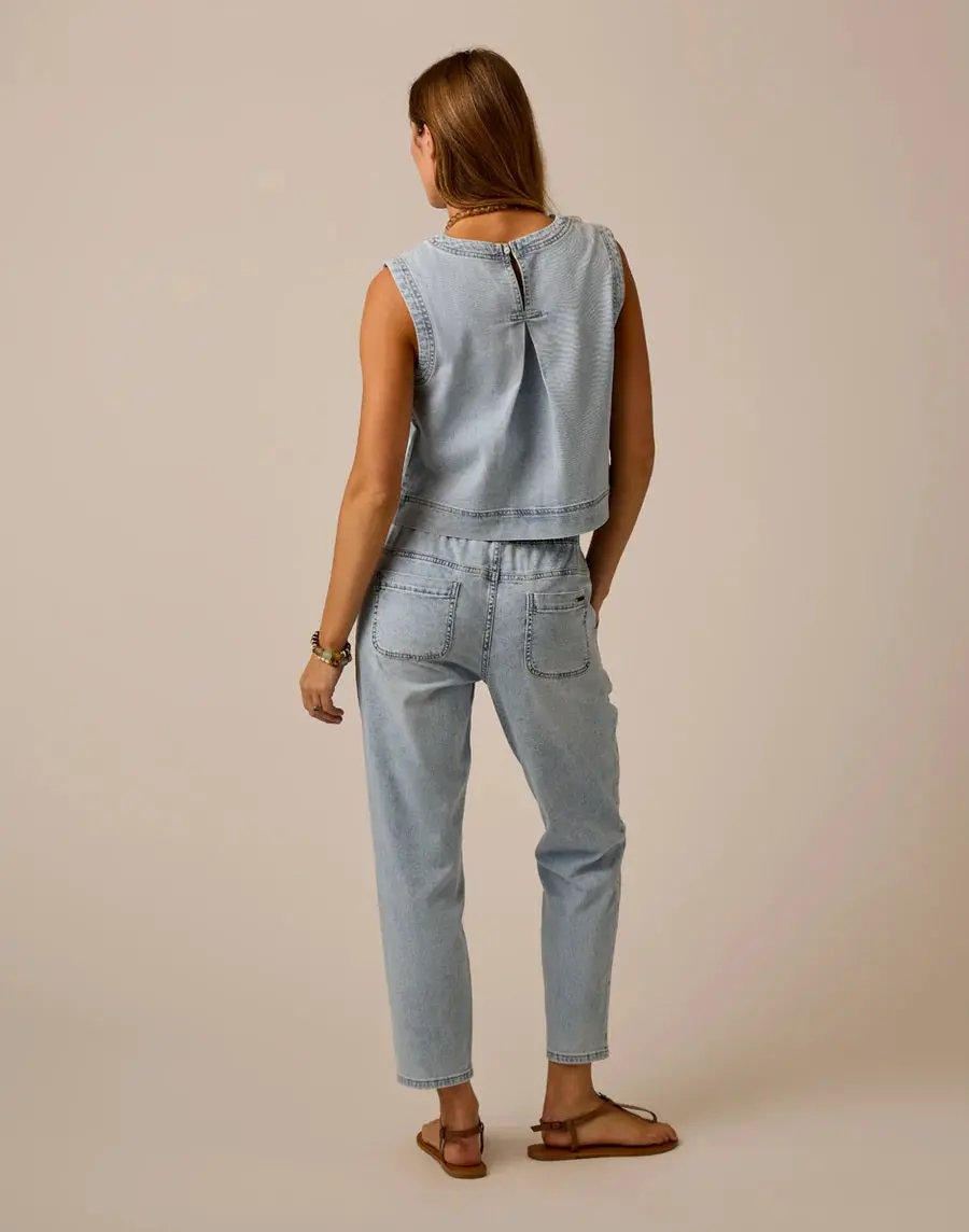 Zoe Lightweight Denim Pant 3