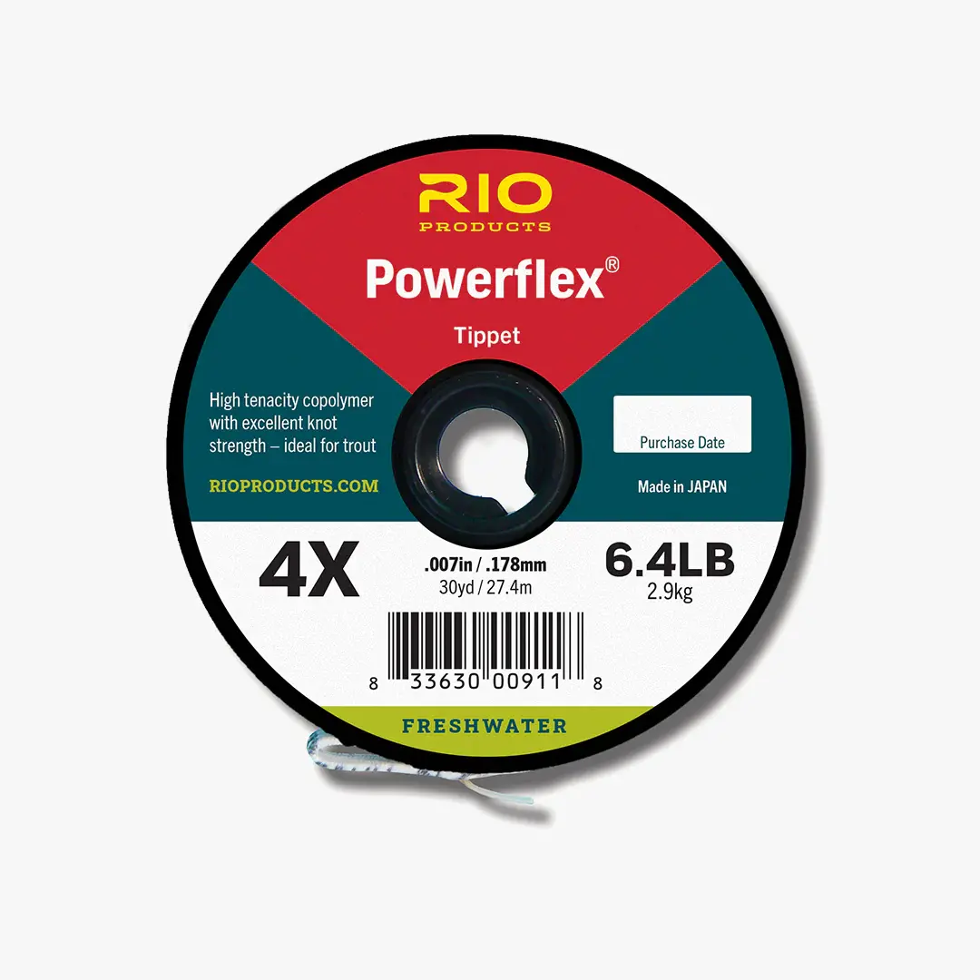 Powerflex Tippet - 3Pk- 4X/5X/6X 1